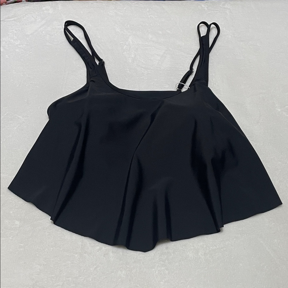 I2CRAZY WOMEN’S BLACK SWIM TOP  SZ X-LARGE